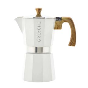 Milano Espresso Maker:White 6cup
