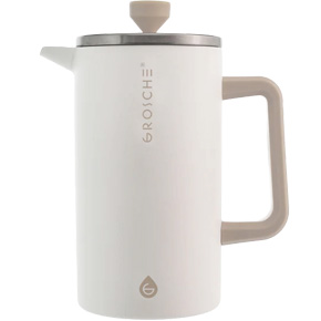 Dublin French Press 8 Cup White