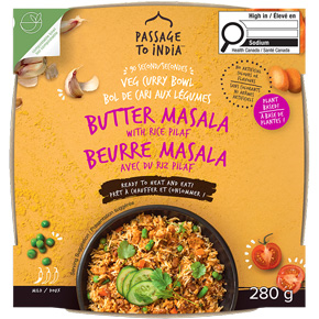 280g Butter Masala Curry Bowl