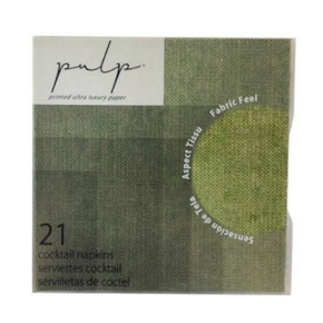 Pulp Cocktail Napkins Pine