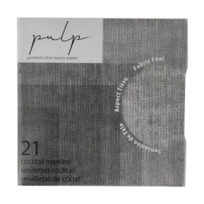 Pulp Lunch Napkin Charcoal