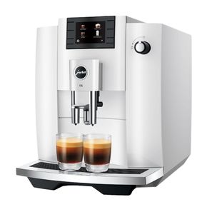 Jura E6 Piano Wht Coffee Machine