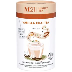 M21 Vanilla Chai Tea 24pk