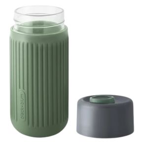 B+B Glass Travel Cup Green