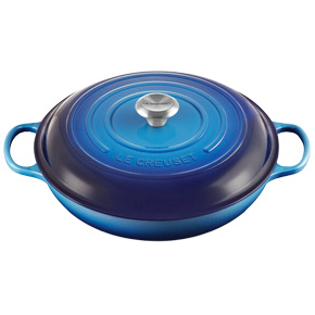 LeCrst:4.7L Braiser 32cm Bluebry