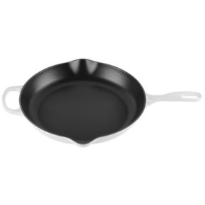 LeCrst:30cm Irn Skillet White