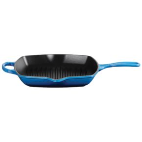 LeCrst:26cm Square Grill Bluebry