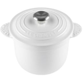 LeCrst: 2L Rice Pot White