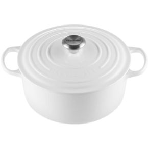 LeCrst:5.3L Rd Oven 26cm White