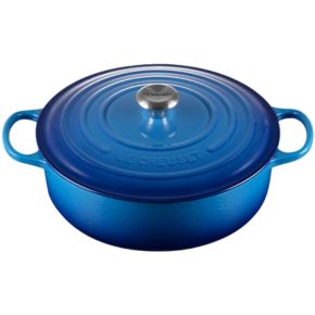 LeCrst:6.2L Shlw Rnd Oven Blubry