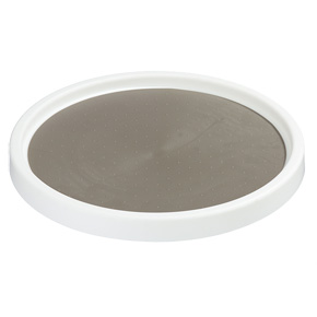 TURNTABLE LAZY SUSAN 10" WH