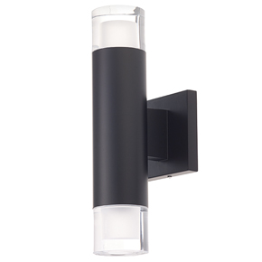 SCONCE WALL OUTDOOR 11" BLACK