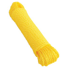 ROPE 1/4"X100'TWISTED YELLOW