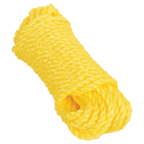 ROPE 3/8"X50'TWISTED YELLOW