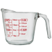 GLASS MEASURING CUP: 2CUP/16OZ