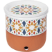 Terra Cotta Garlic Keeper Kaleid