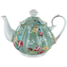 TEAPOT: SHABBY ROSE GREEN