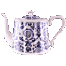 TEAPOT: BLUE PINEAPPLE