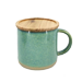 REACTIVE STONEWARE MUG - GREEN