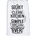 DISH TOWEL - CLEAN KITCHEN