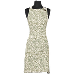 Green Floral Apron