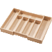 EXPANDABLE WOOD CUTLERY TRAY