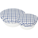 BOWL COVER SET/2 BELLE PLAID