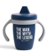 The Man Sippy Cup Midnight Blue