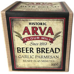 500g Arva Beer Brd Garlic Parm