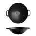 Victoria Cast Iron Wok