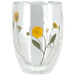Double Wall Tumbler Yllw Floral