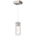 PENDANT 1LT LED7.5W CR HOLOGRAM
