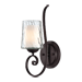HILLS 14"1LGT WALL SCONCE-ORB