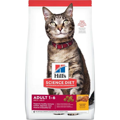 Hill's Science Diet Adult Chicken Recipe Cat Food - 7lbs