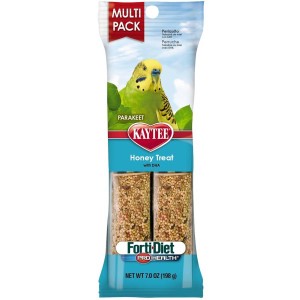 Kaytee Forti-Diet Pro Health Honey Stick Parakeet Treats 7 oz. 4pk