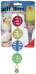 JW Insight Activitoys Hanging Lattice Bird Toy 9.5" Length