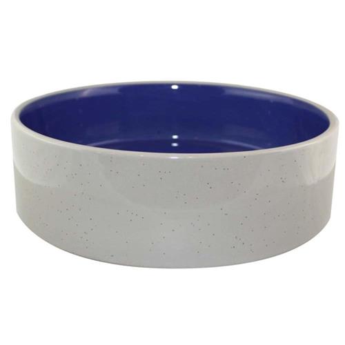 Spot Standard Crock Dog Bowl Blue - 9.5 in