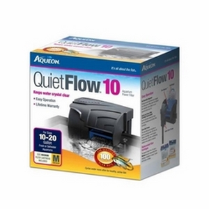  Aqueon QuietFlow 10 Power Filter 100GPH