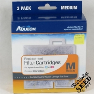 Aqueon Filter Cartridge Medium - 3 Pack