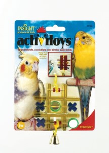 JW Pet Activitoy Tic Tac Toe Bird Toy