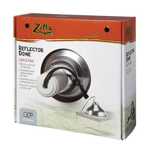  Zilla Silver Reflector Domes - 8.5 in