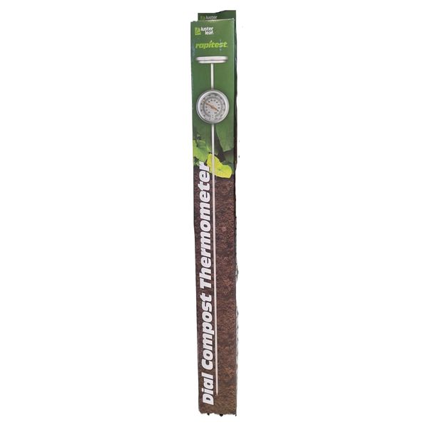Luster Leaf Rapitest Dial Soil Thermometer - Stainless Steel