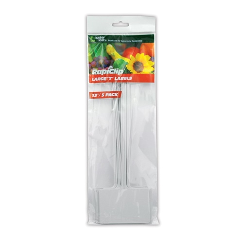 Luster Leaf® Rapiclip® Plastic T-Label - 5pk - 13in