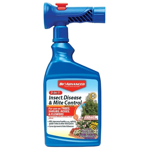 BioAdvanced® 3-in-1 Insect, Disease & Mite Control - 32oz - Ready-to-Spray