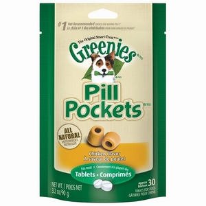 Nutro Greenies 3.2oz Tablet Pill Pocket - Chicken