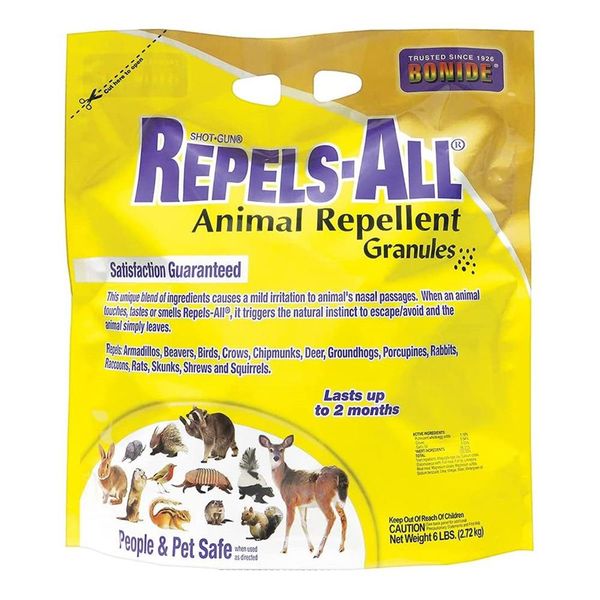 BONIDE Repels All® Animal Repellent Granules, 6 lbs