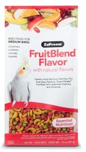 ZuPreem FruitBlend Flavor Medium .875lb