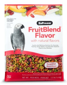 ZuPreem FruitBlend Flavor Medium-Large 3.5lb