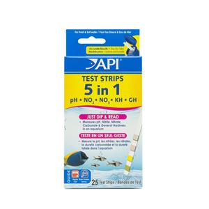 API 5-in-1 Test Strips - 25 count