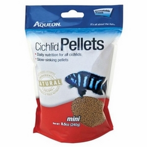 Aqueon Cichlid Mini Pellets - 8.5 oz